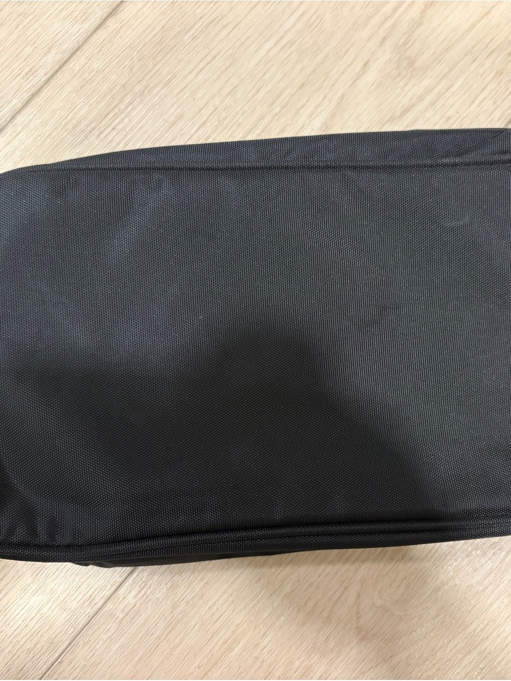 Men's Black Toiletry Bag Travel Kit